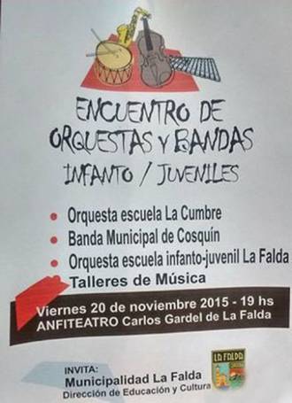 ENCUENTRO DE ORQUESTAS Y BANDAS INFANTO JUVENILES EN LA FALDA