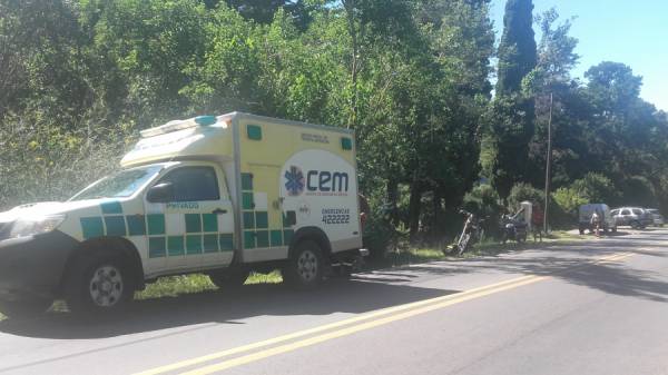 TRAGIDO ACCIDENTE EN LA RUTA A LOS COCOS