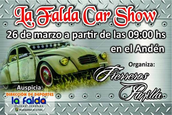 25 Y 26 DE MARZO, EXPOSICION DE AUTOS EN LA FALDA