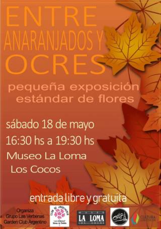 EXPOSICION DE FLORES EN EL MUSEO LA LOMA LOS COCOS