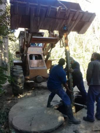 NUEVA BOMBA DE AGUA EN EL PORTECELO