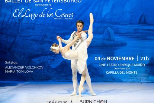 Ballet de San Petesburgo presenta en Capilla del Monte El Lago de los Cisnes