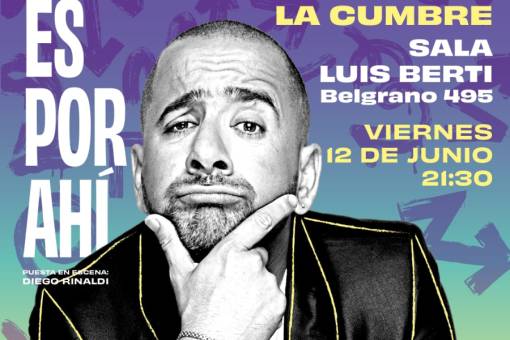 Llega a La Cumbre el humor de Camilo Nicolás